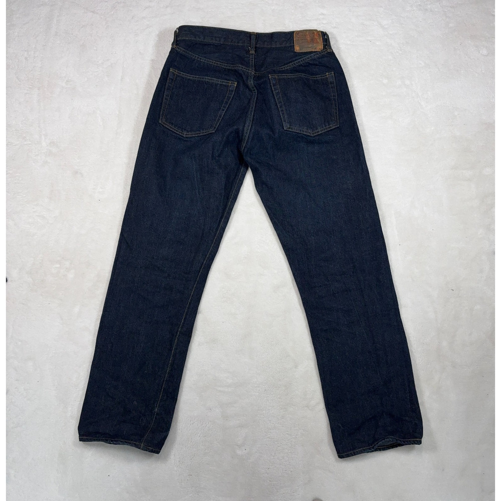 Sugar Cane 1966 Jeans W32 L34 Dark Wash Straight Leg - Picture 16 of 16